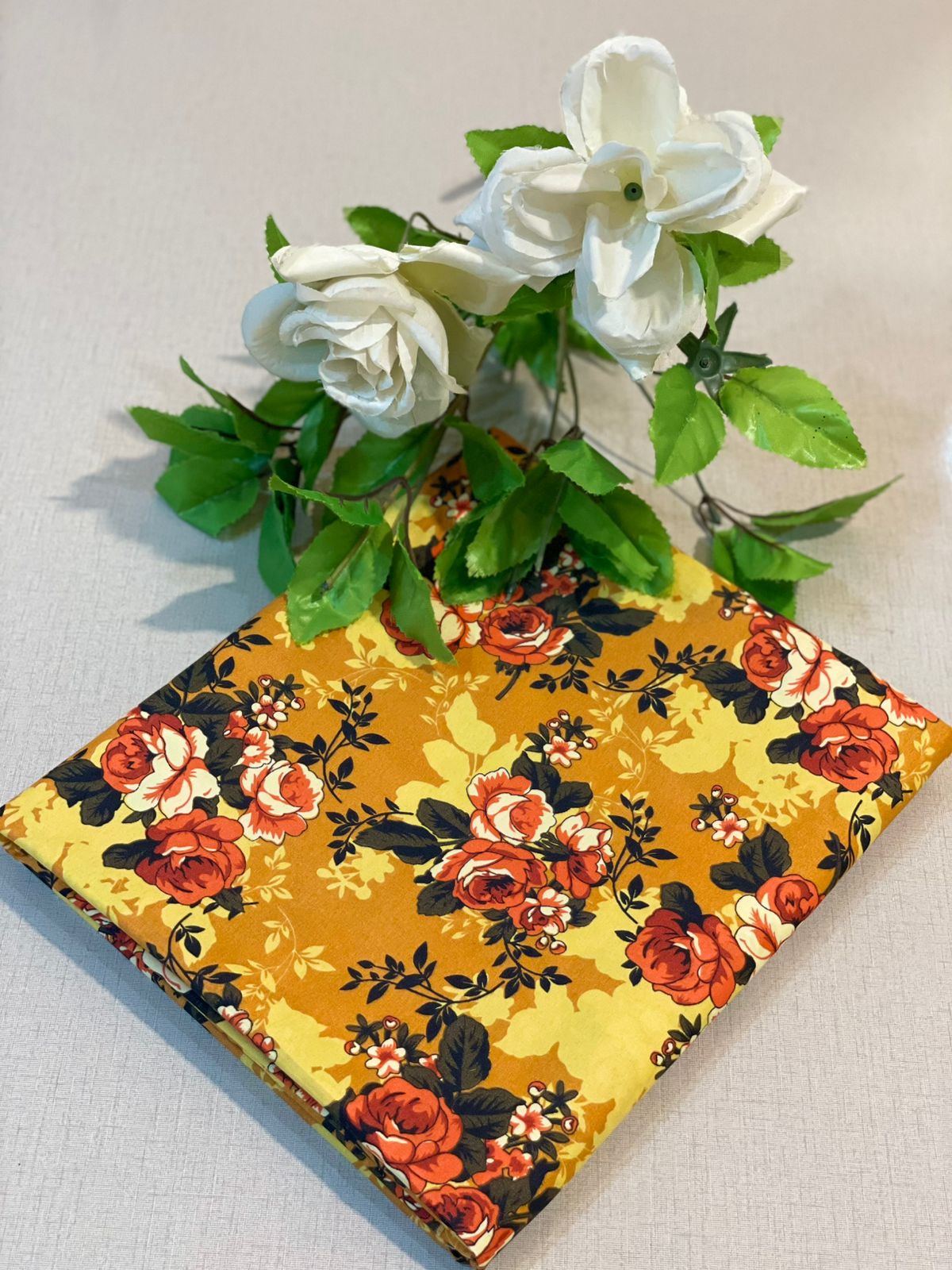 Ladies 2-Piece – Micro Polo Cotton with Floral Print