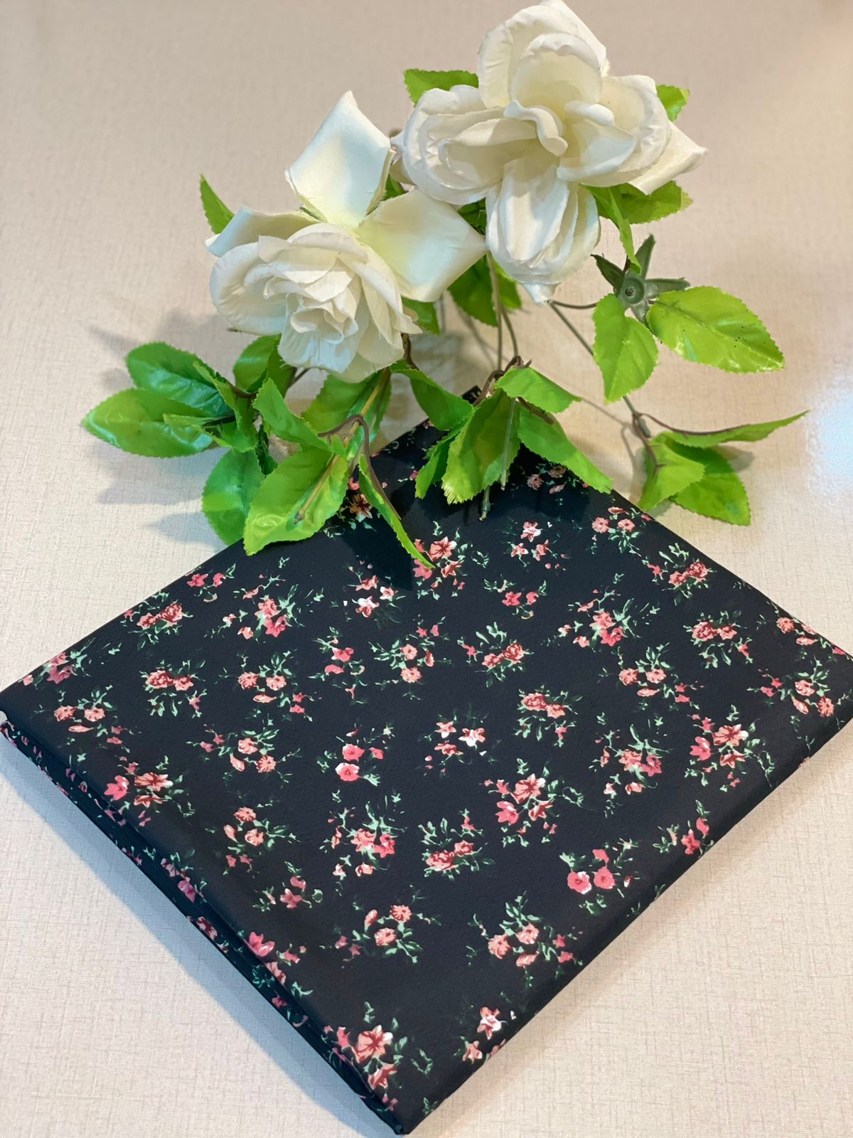 Ladies 2-Piece – Micro Polo Cotton with Floral Print