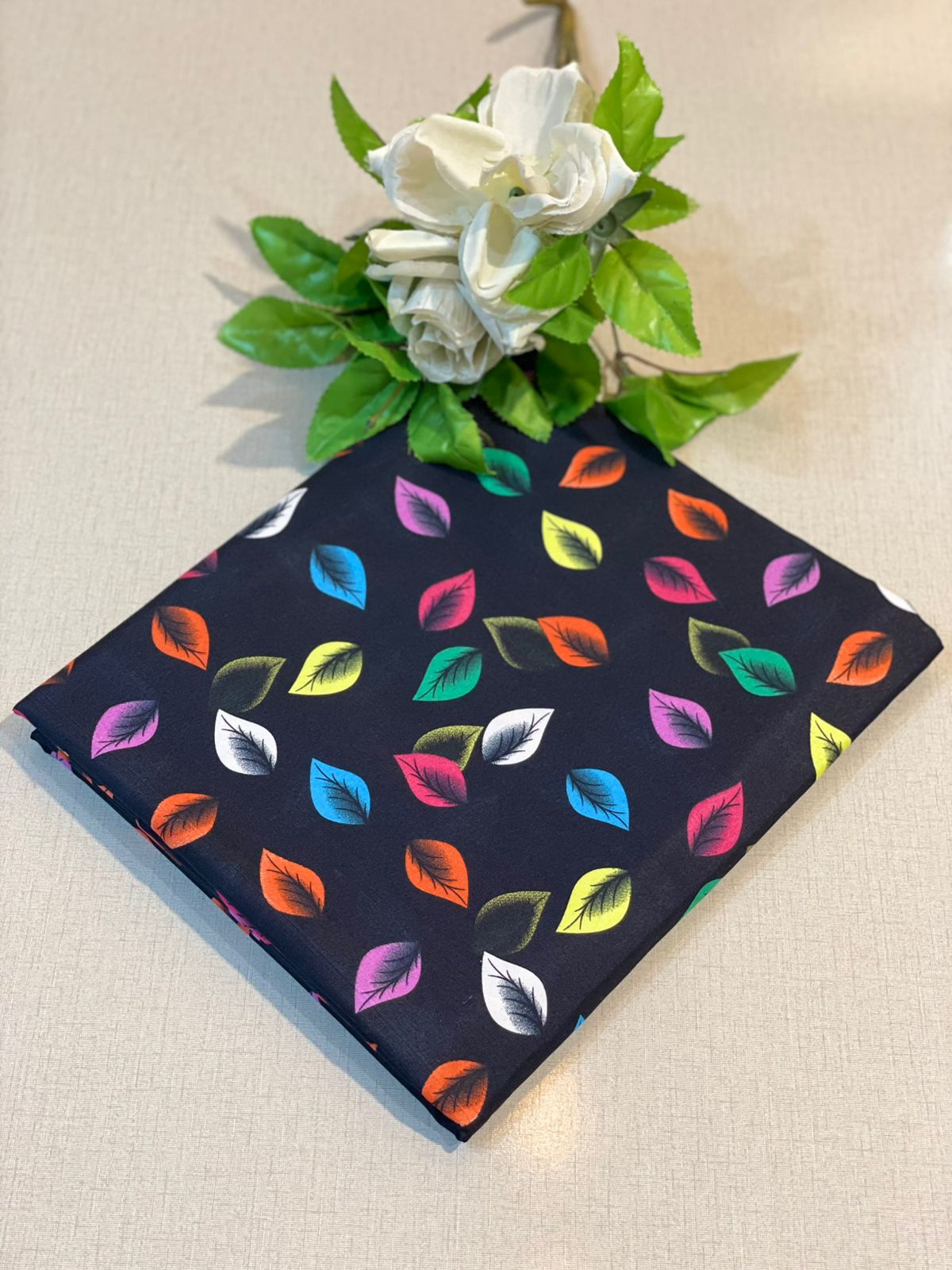 Ladies 2-Piece – Micro Polo Cotton with Floral Print